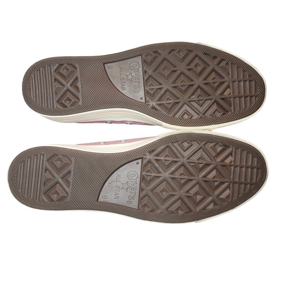 Converse Chuck Taylor All Star Lift Ox Mauve Platform Sneakers Women's Shoes - Picture 10 of 11